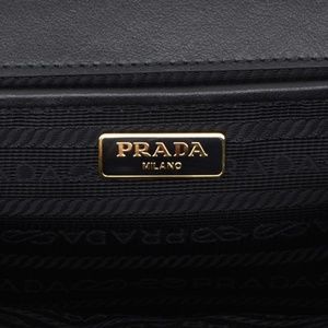 Prada Bags - PRADA Saffiano Soft Chain Shoulder Bag Black Prada Bags - PRADA Saffiano Soft Chain Shoulder Bag Black